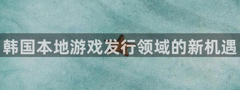 bbin视讯子公司怎么样可靠吗：韩国本地游戏发行领域的新机遇
